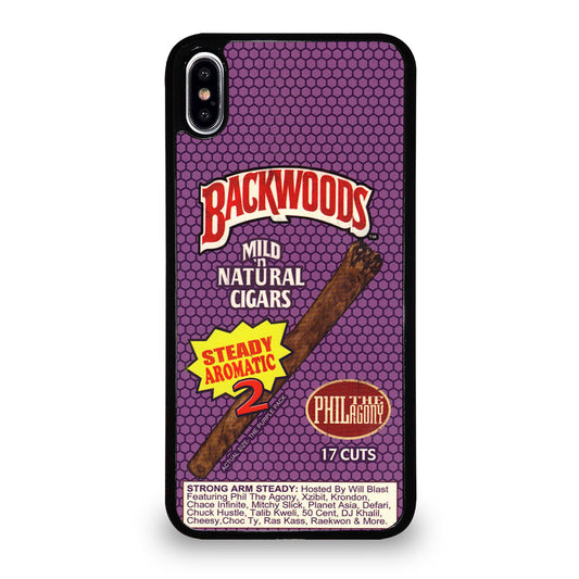 BACKWOODS CIGARS MILD iPhone XS Max Case