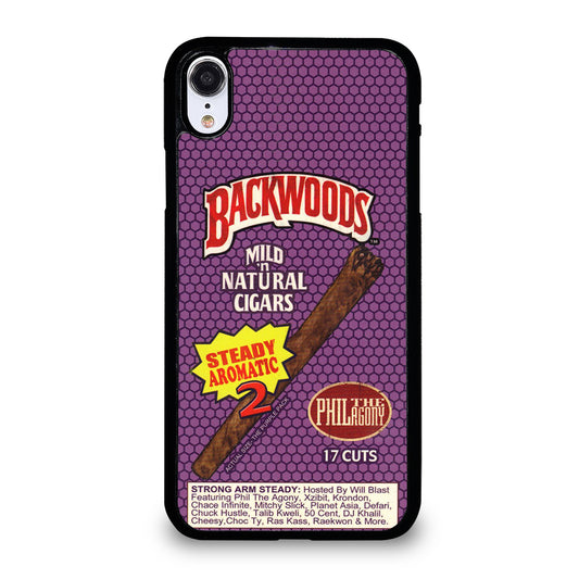 BACKWOODS CIGARS MILD iPhone XR Case