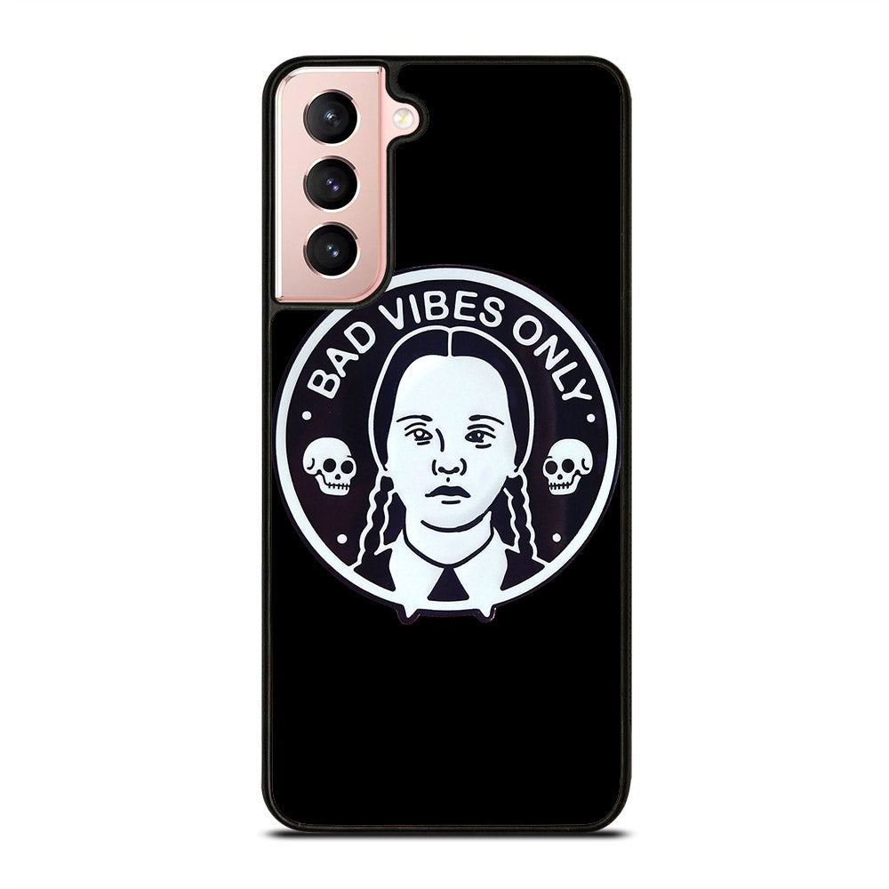 BAD VIBES ONLY WEDNESDAY ADDAMS Samsung Galaxy S21 5G Case
