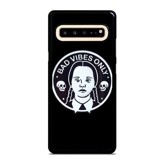 BAD VIBES ONLY WEDNESDAY ADDAMS Samsung Galaxy S10 5G Case