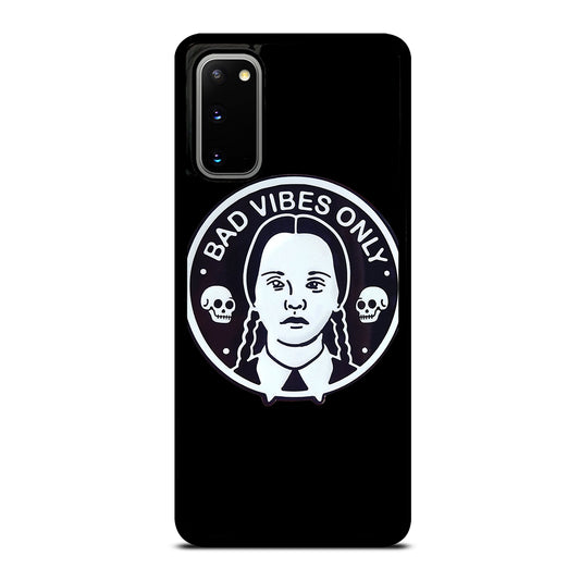 BAD VIBES ONLY WEDNESDAY ADDAMS Samsung Galaxy S20 / S20 5G Case