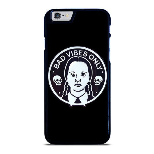 BAD VIBES ONLY WEDNESDAY ADDAMS iPhone 6 / 6S Case