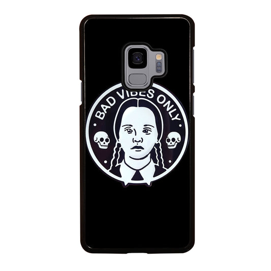 BAD VIBES ONLY WEDNESDAY ADDAMS Samsung Galaxy S9 Case