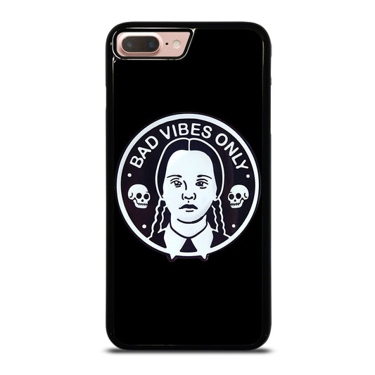 BAD VIBES ONLY WEDNESDAY ADDAMS iPhone 7 Plus / 8 Plus Case