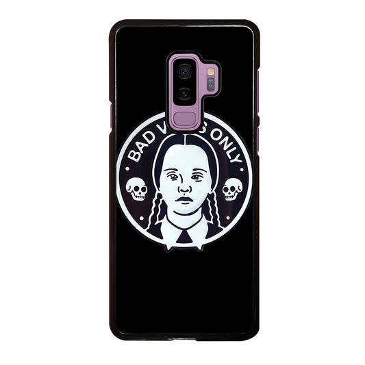 BAD VIBES ONLY WEDNESDAY ADDAMS Samsung Galaxy S9 Plus Case