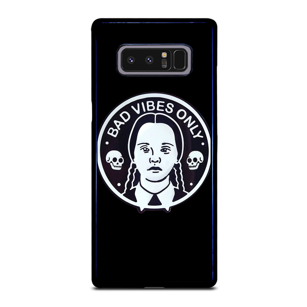 BAD VIBES ONLY WEDNESDAY ADDAMS Samsung Galaxy Note 8 Case