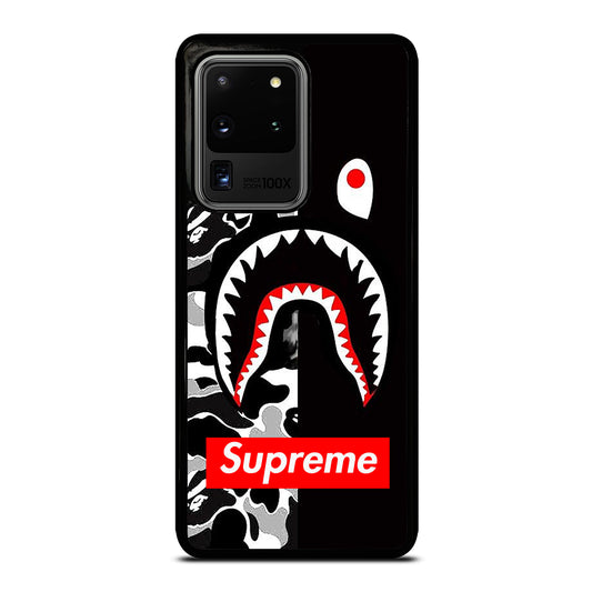 BAPE SHARK SUPRE ME Samsung Galaxy S20 Ultra / S20 Ultra 5G Case