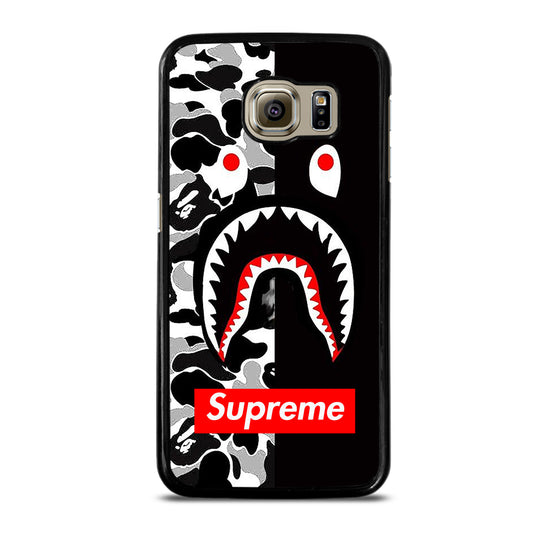 BAPE SHARK SUPRE ME Samsung Galaxy S6 Case