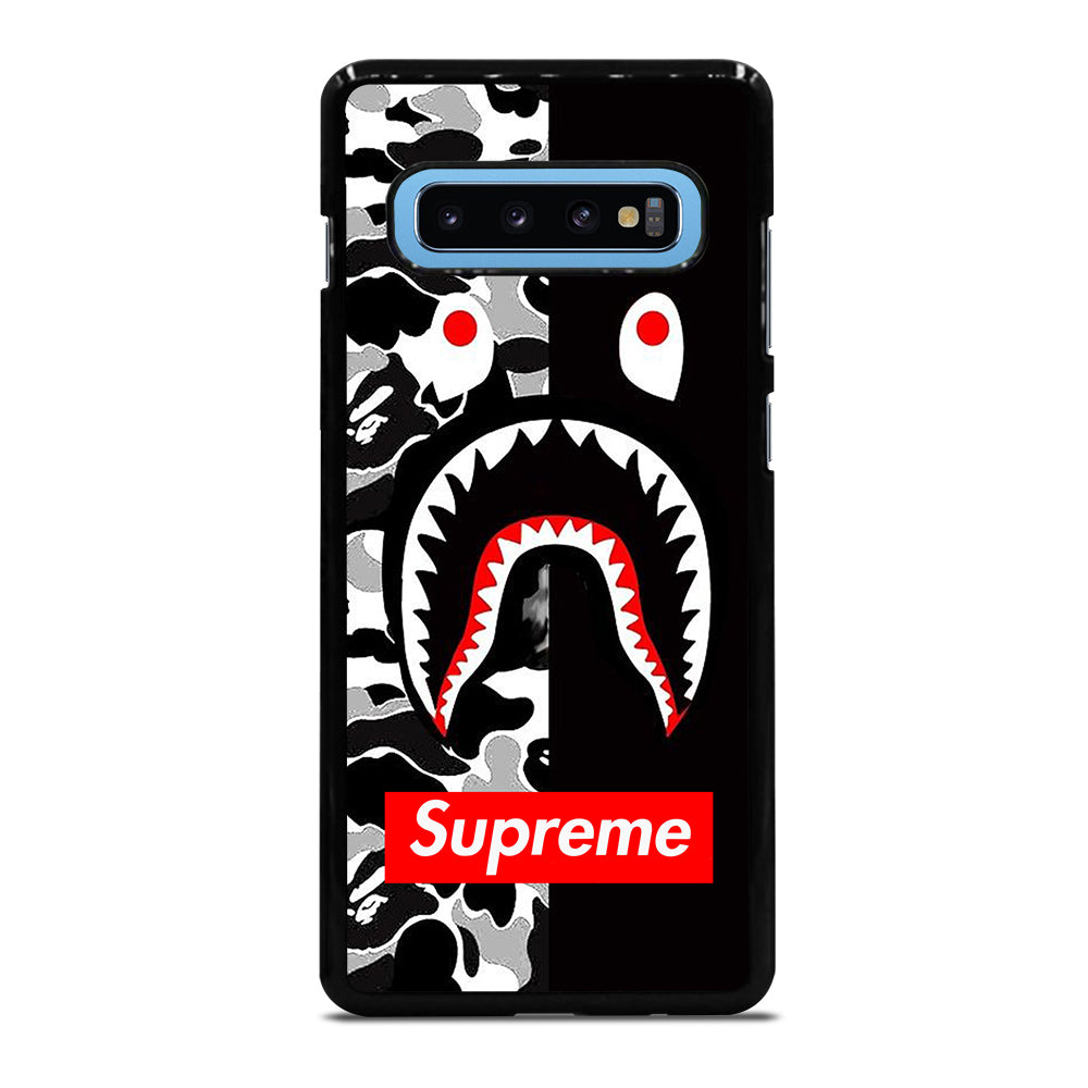 BAPE SHARK SUPRE ME Samsung Galaxy S10 Plus Case