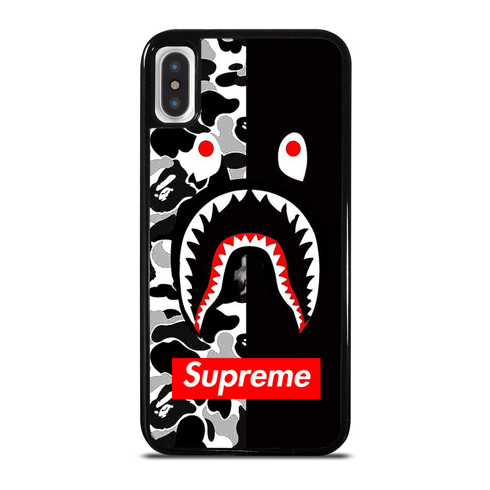 BAPE SHARK SUPRE ME iPhone X / XS Case