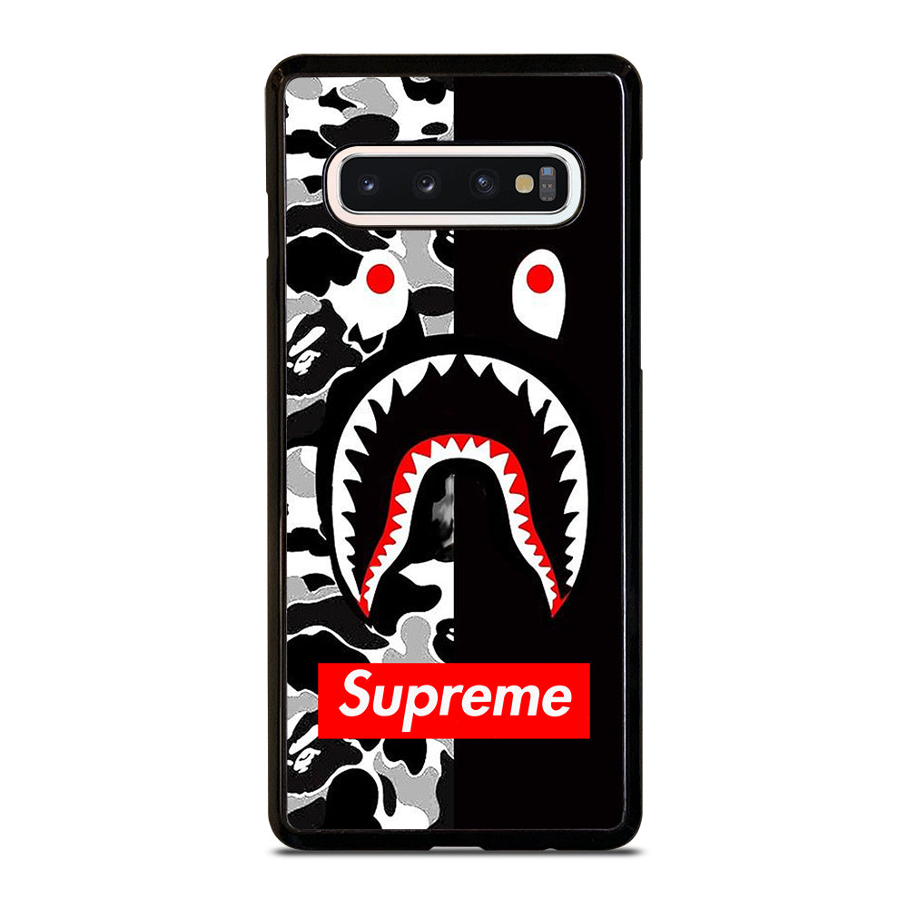 BAPE SHARK SUPRE ME Samsung Galaxy S10 Case