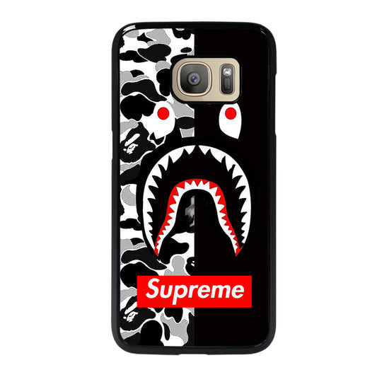 BAPE SHARK SUPRE ME Samsung Galaxy S7 Case