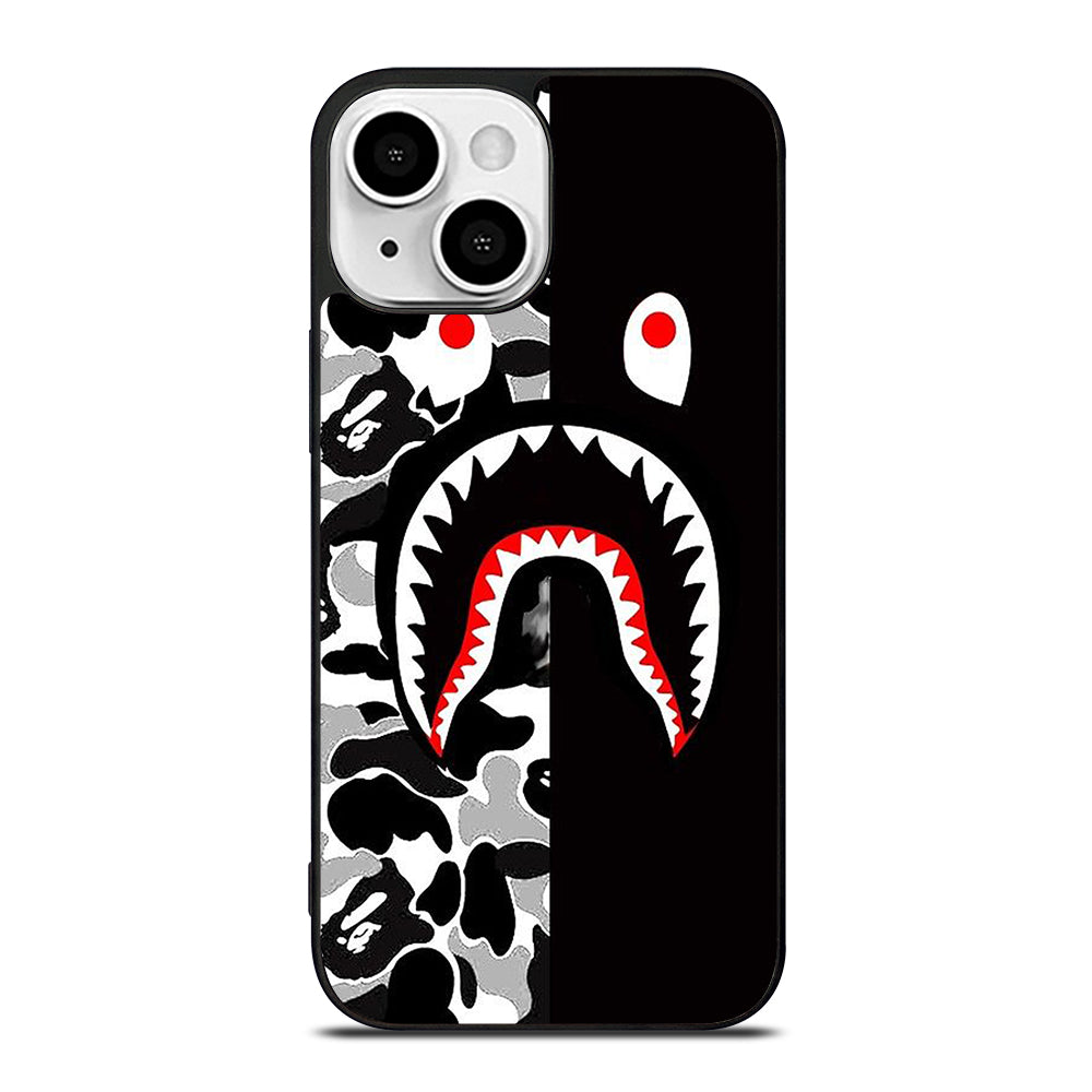 SHARK CAMO BATHING APE SUPREME iPhone 13 Pro Max Case Cover