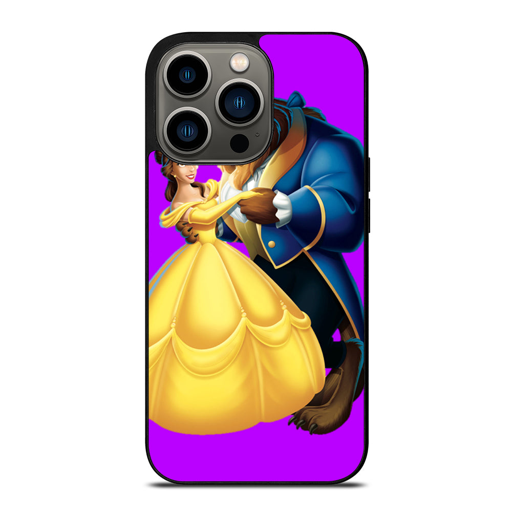 BEAUTY AND THE BEAST ROMANCE DANCING CARTOON iPhone 13 Pro Case