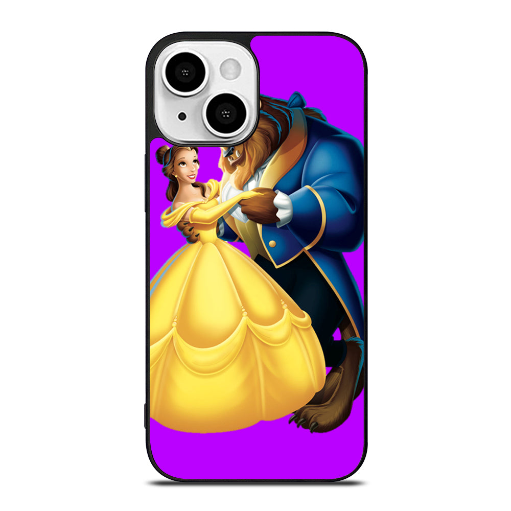BEAUTY AND THE BEAST ROMANCE DANCING CARTOON iPhone 13 Mini Case