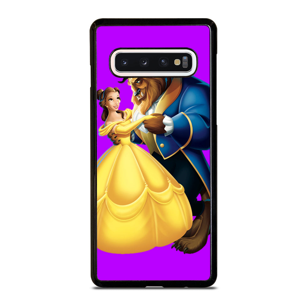 BEAUTY AND THE BEAST ROMANCE DANCING CARTOON Samsung Galaxy S10 Case