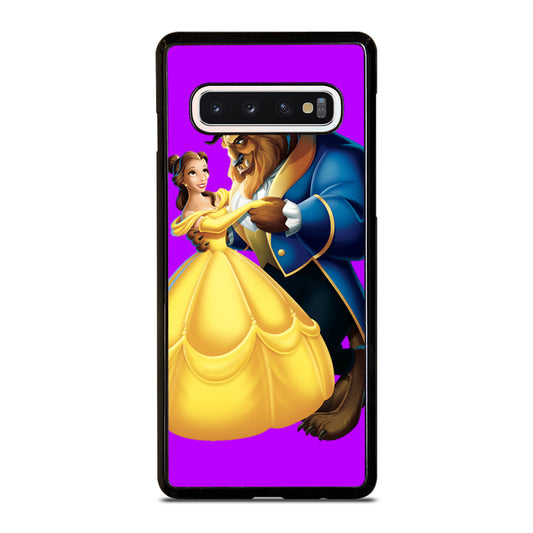 BEAUTY AND THE BEAST ROMANCE DANCING CARTOON Samsung Galaxy S10 Case