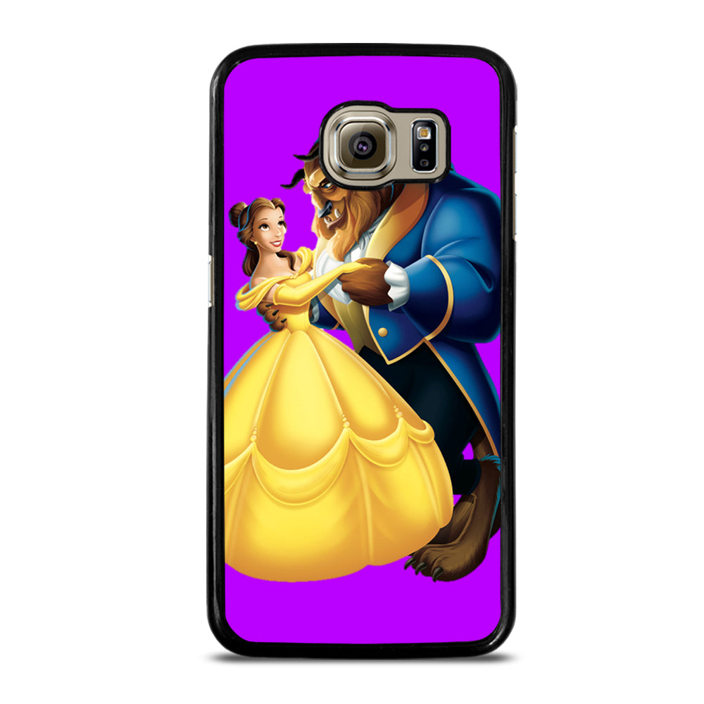 BEAUTY AND THE BEAST ROMANCE DANCING CARTOON Samsung Galaxy S6 Case