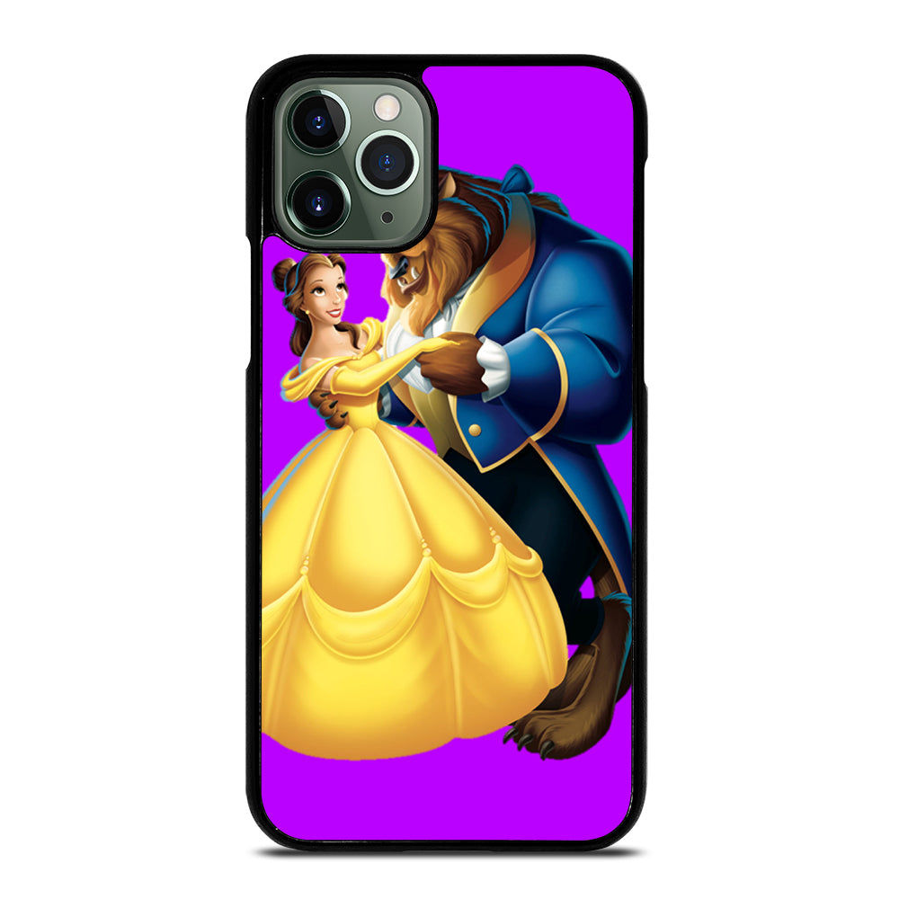 BEAUTY AND THE BEAST ROMANCE DANCING CARTOON iPhone 11 Pro Max Case