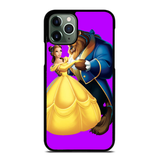 BEAUTY AND THE BEAST ROMANCE DANCING CARTOON iPhone 11 Pro Max Case