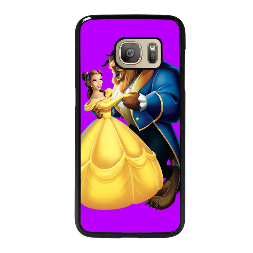 BEAUTY AND THE BEAST ROMANCE DANCING CARTOON Samsung Galaxy S7 Case