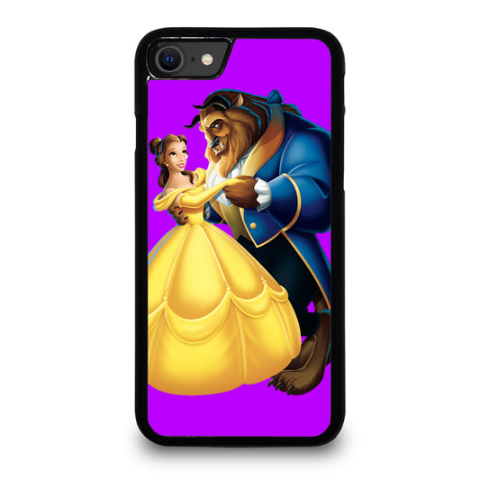 BEAUTY AND THE BEAST ROMANCE DANCING CARTOON iPhone SE 2020 Case