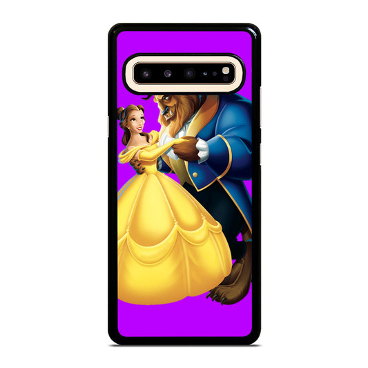 BEAUTY AND THE BEAST ROMANCE DANCING CARTOON Samsung Galaxy S10 5G Case