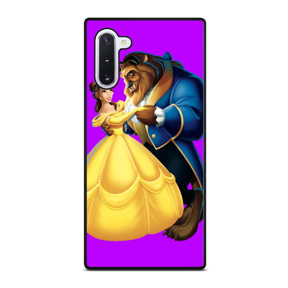 BEAUTY AND THE BEAST ROMANCE DANCING CARTOON Samsung Galaxy Note 10 Case