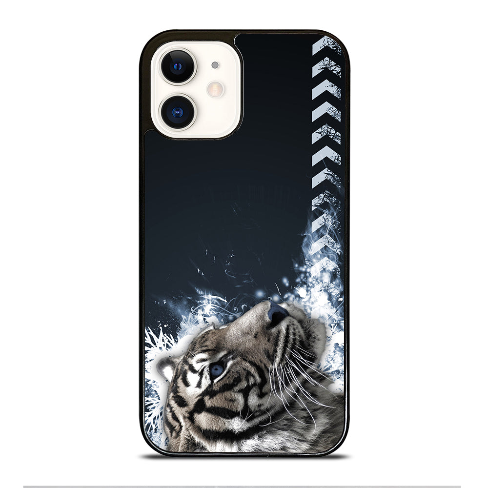 BENGAL TIGER FACE WITH ARROW iPhone 12 Case
