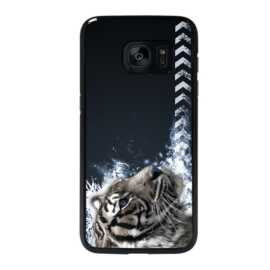BENGAL TIGER FACE WITH ARROW Samsung Galaxy S7 Edge Case
