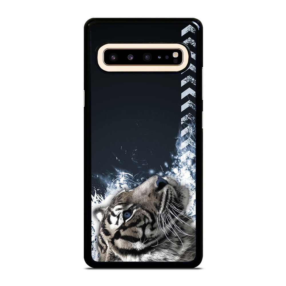 BENGAL TIGER FACE WITH ARROW Samsung Galaxy S10 5G Case