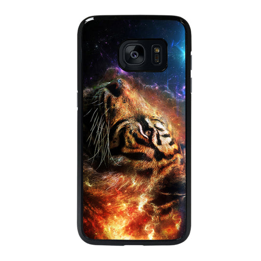 BENGAL TIGER FIRE Samsung Galaxy S7 Edge Case