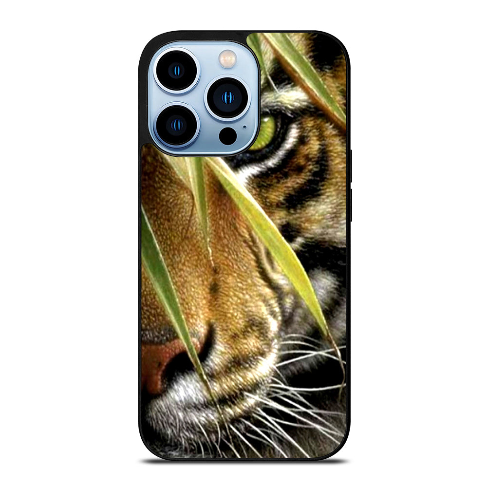 BENGAL TIGER IN A HALF FACE iPhone 13 Pro Max Case