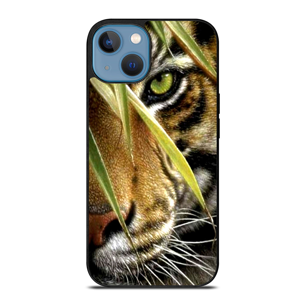 BENGAL TIGER IN A HALF FACE iPhone 13 Case
