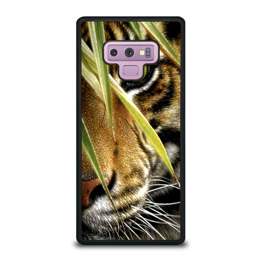 BENGAL TIGER IN A HALF FACE Samsung Galaxy Note 9 Case