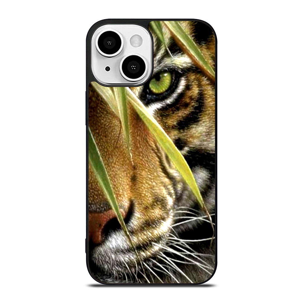 BENGAL TIGER IN A HALF FACE iPhone 13 Mini Case