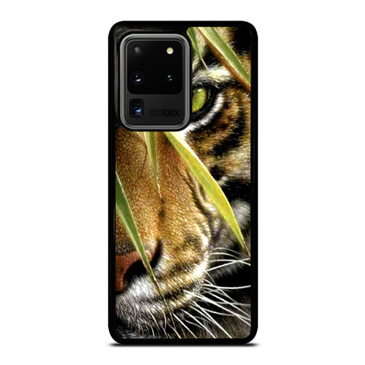BENGAL TIGER IN A HALF FACE Samsung Galaxy S20 Ultra / S20 Ultra 5G Case