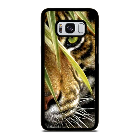 BENGAL TIGER IN A HALF FACE Samsung Galaxy S8 Case