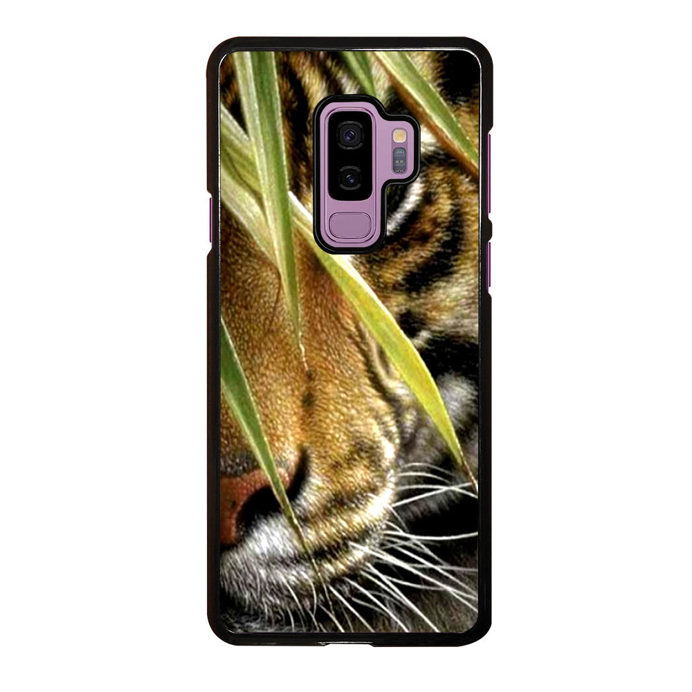 BENGAL TIGER IN A HALF FACE Samsung Galaxy S9 Plus Case
