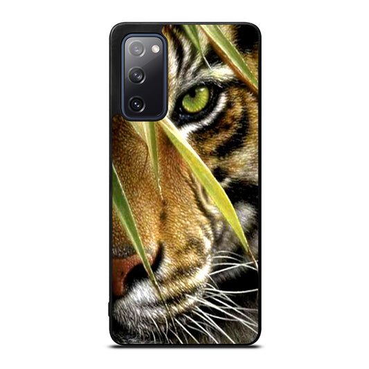 BENGAL TIGER IN A HALF FACE Samsung Galaxy S20 FE 5G Case