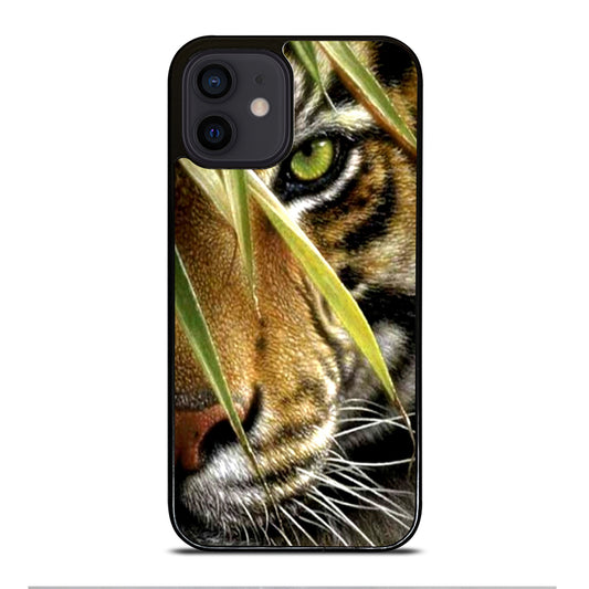 BENGAL TIGER IN A HALF FACE iPhone 12 Mini Case