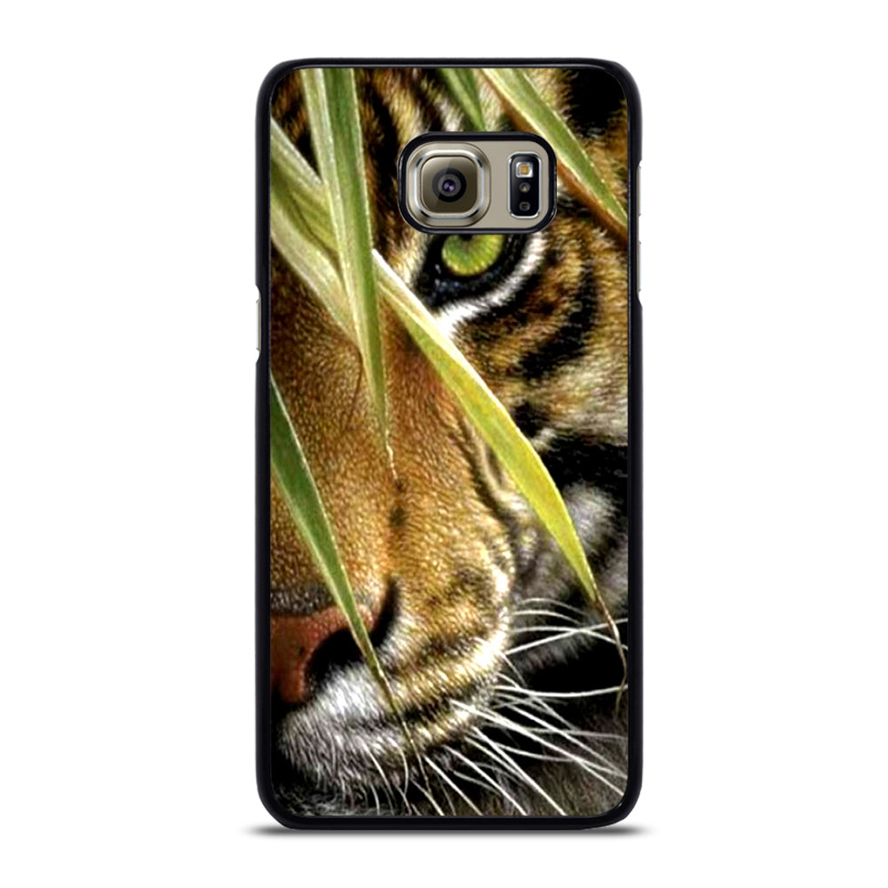 BENGAL TIGER IN A HALF FACE Samsung Galaxy S6 Edge Plus Case