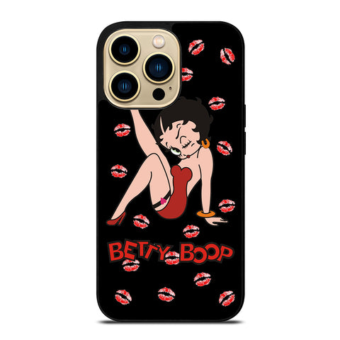 BETTY BOOP KISS iPhone 14 Pro Max Case