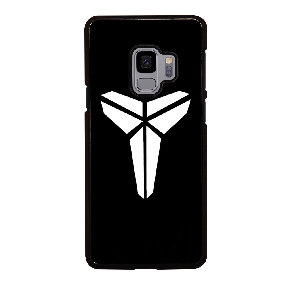 BLACK MAMBA LOGO BLACK Samsung Galaxy S9 Case