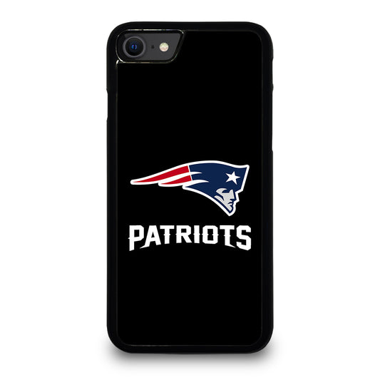 BLACK NEW ENGLAND PATRIOTS iPhone SE 2020 Case