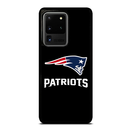 BLACK NEW ENGLAND PATRIOTS Samsung Galaxy S20 Ultra / S20 Ultra 5G Case