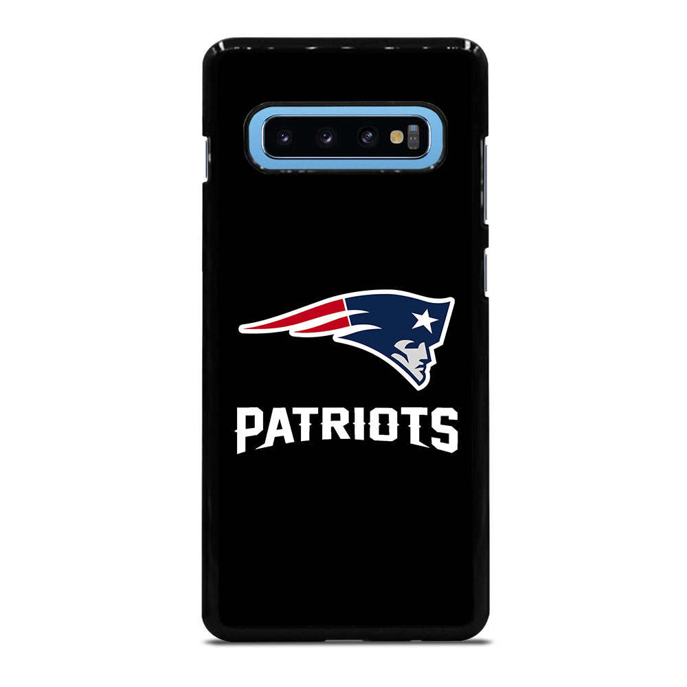 BLACK NEW ENGLAND PATRIOTS Samsung Galaxy S10 Plus Case