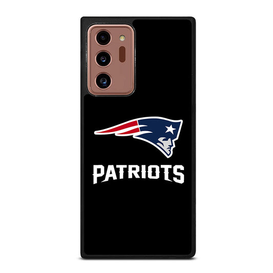 BLACK NEW ENGLAND PATRIOTS Samsung Galaxy Note 20 Ultra Case