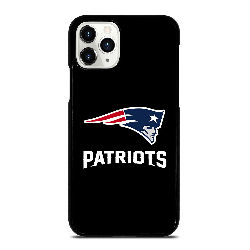 BLACK NEW ENGLAND PATRIOTS iPhone 11 Pro Case