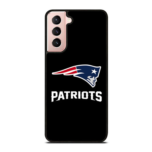 BLACK NEW ENGLAND PATRIOTS Samsung Galaxy S21 5G Case